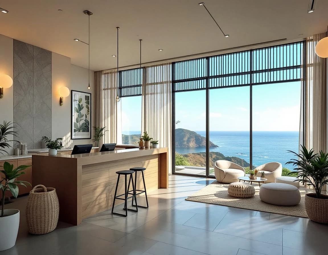 海景民宿櫃台助手